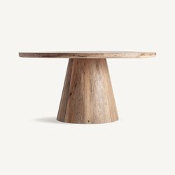 Mesa de comedor de madera en marrón, 150 x 150 x 76 cm | Mersch