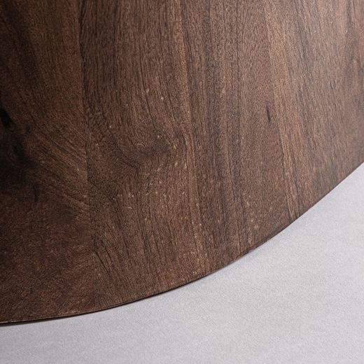 Mesa de comedor de madera en marrón, 220 x 100 x 81 cm | Sannum