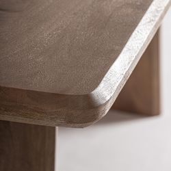 Mesa de comedor de madera en marrón, 240 x 105 x 75 cm | Lendine