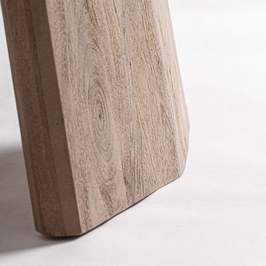 Mesa de comedor de madera en marrón, 240 x 105 x 75 cm | Lendine