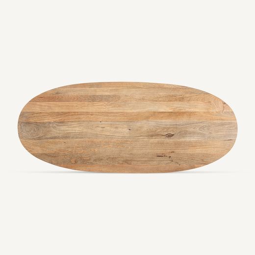 Mesa de comedor de madera en marrón, 250 x 150 x 75 cm | Mersch