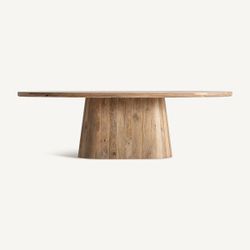 Mesa de comedor de madera en marrón, 250 x 150 x 75 cm | Mersch