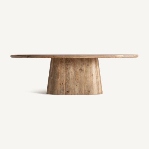 Mesa de comedor de madera en marrón, 250 x 150 x 75 cm | Mersch