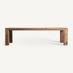 Mesa de comedor de madera en marrón, 270 x 110 x 76 cm | Backlyn