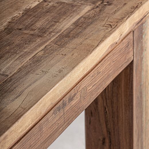 Mesa de comedor de madera en marrón, 270 x 110 x 76 cm | Backlyn