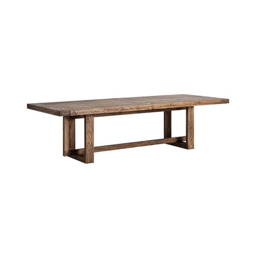 Mesa de comedor de madera en marrón, 280 x 105 x 75 cm | Norvik