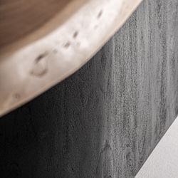 Mesa de comedor de madera en negro y marrón, 260 x 105 x 76 cm | Knaith