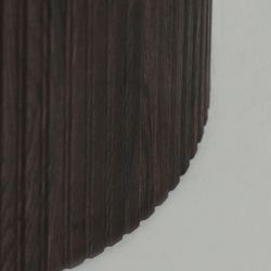 Mesa de comedor de madera y mármol sintético en marrón  y beige, 180 x 90 x 75 cm | Verona