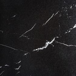 Mesa de comedor de metal y cerámica en negro, 250 x 105 x 78 cm | Tremp