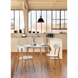 Dining table in mdf, ø 100 x 75cm