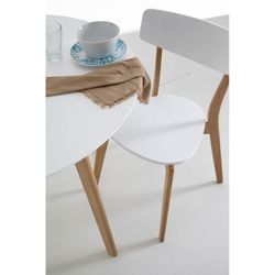 Dining table in mdf, ø 100 x 75cm