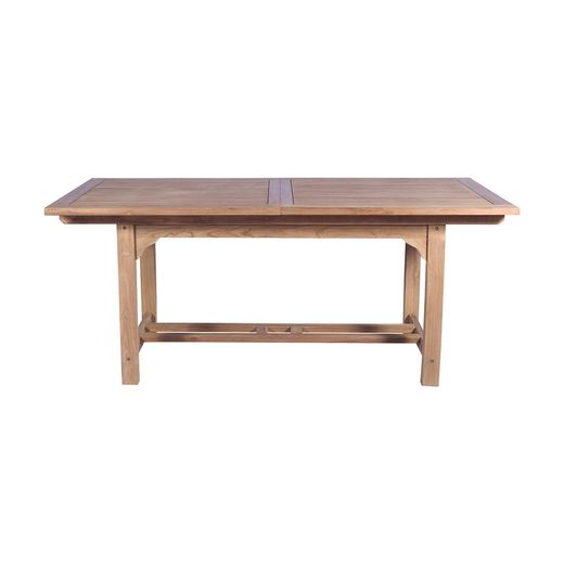 Garden dining set in honey-colored teak | Mati XL