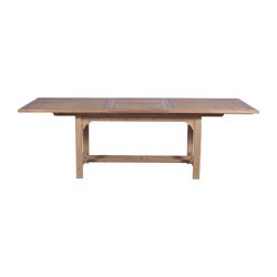 Garden dining set in honey-colored teak | Mati XL