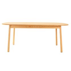 Dining table. Natural wood (180 x 95 x 72.5 cm) | Beksand Series