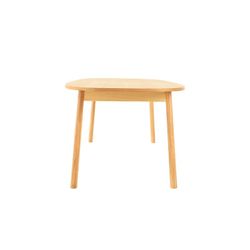 Dining table. Natural wood (180 x 95 x 72.5 cm) | Beksand Series