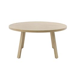 Garden dining table made of aluminium in natural, 120 x 120 x 75 cm | Harmony