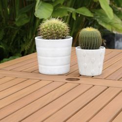 Garden Table Chillvert Bergamo Wood 140x79x74.4 cm