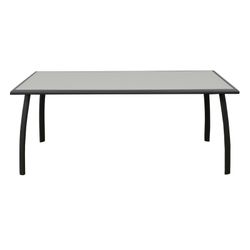 Garden Table Chillvert Portofino Aluminum and Glass 180x100x75 cm Gray