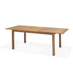 Extendable wooden outdoor table, 150-200x90x75 cm 6-8 People