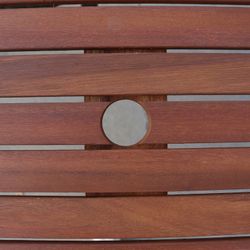 Garden Table Wood 150x90.5x75.1 cm Brown