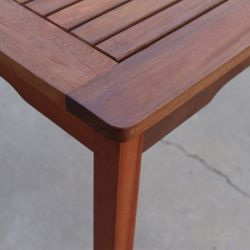 Garden Table Wood 150x90.5x75.1 cm Brown