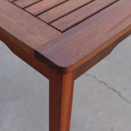 Garden Table Wood 150x90.5x75.1 cm Brown