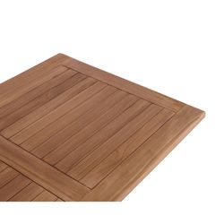Tavolo da giardino pieghevole in legno di teak color miele, 120 x 70 x 76,2 cm | Naga