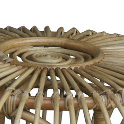 Rattan bord i natur, Ø 73 x 39 cm | Parma