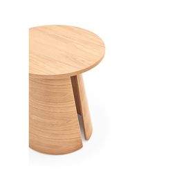 Natural wood corner table, 50 x 50 x 50.1 cm | Cep