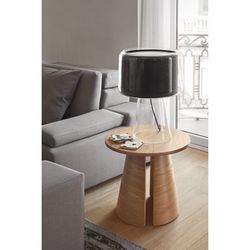 Natural wood corner table, 50 x 50 x 50.1 cm | Cep
