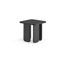 Table d'angle en bois noir, 48 x 48 x 48 cm | Cambre