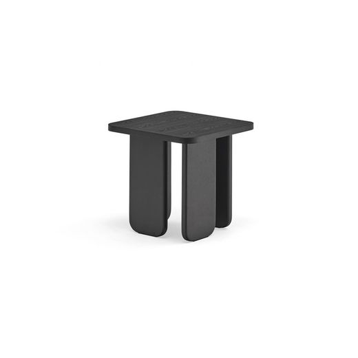 Table d'angle en bois noir, 48 x 48 x 48 cm | Cambre