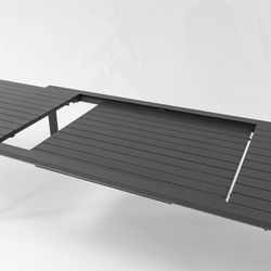 Garden dining set in anthracite aluminum | Noosa + Broome