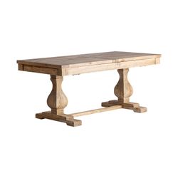 Berca Recycled Elm Extendable Table, 180/240x90x78cm
