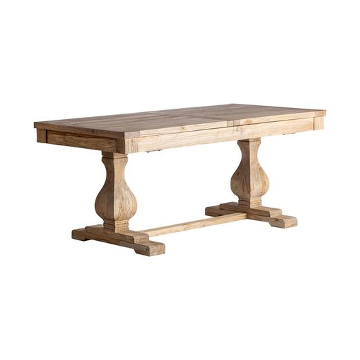 Berca Recycled Elm Extendable Table, 180/240x90x78cm
