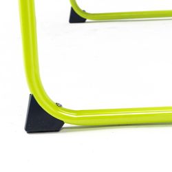 Children's table made of wood and steel structure, 60x40x50 cm