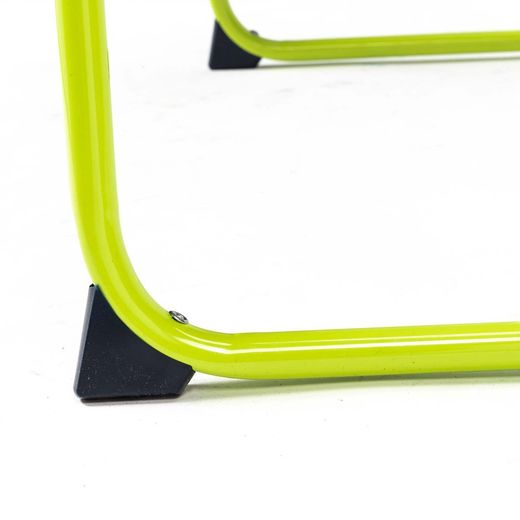 Children's table made of wood and steel structure, 60x40x50 cm