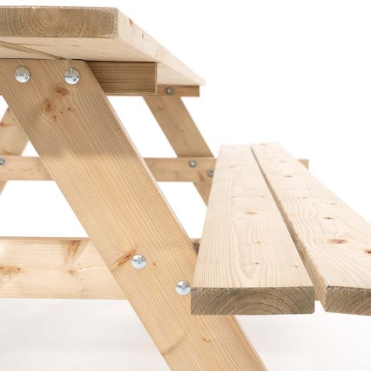 Solid Wood Picnic Table 28mm. Gardiun