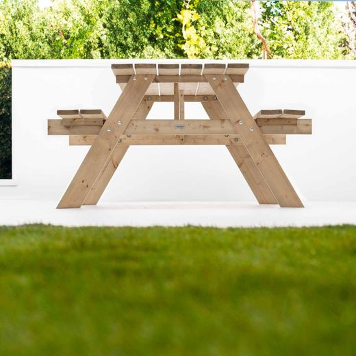 Solid Wood Picnic Table 28mm. Gardiun