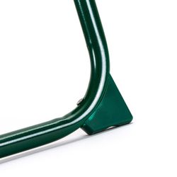 Folding table made of wood and steel frame, 82x58x66 cm