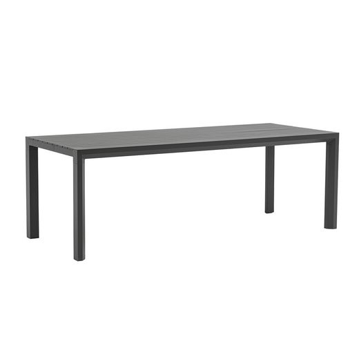Anthracite aluminum garden dining set | Byron + Albury