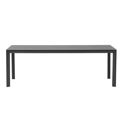 Anthracite aluminum garden dining set | Byron + Albury
