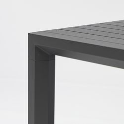 Anthracite aluminum garden dining set | Byron + Albury