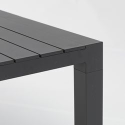 Anthracite aluminum garden dining set | Byron + Albury