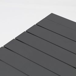 Anthracite aluminum garden dining set | Byron + Albury