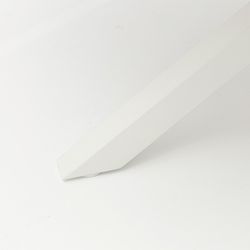 Garden dining set in white aluminum and teak | Sidney + Broome