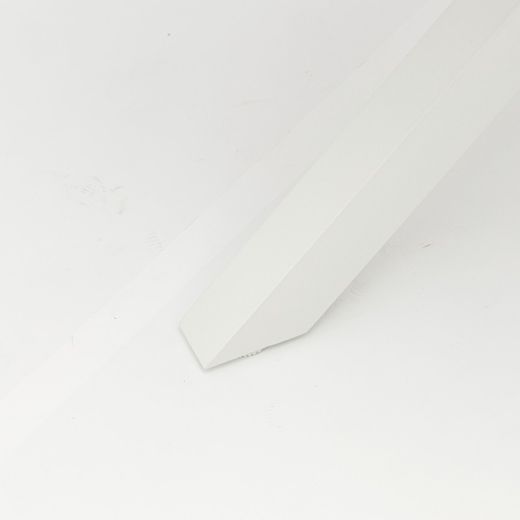 Garden dining set in white aluminum and teak | Sidney Ø 150 cm + Broome