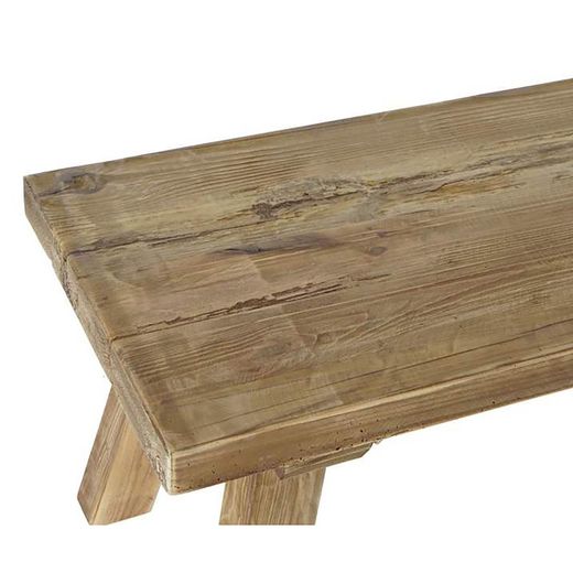 Table d'appoint en bois recyclé, 150x39x43cm