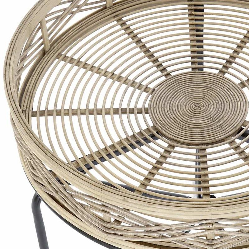 Runder GartenBeistelltisch Der beste Preis — Qechic