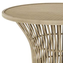 Rattan Side Table, Ø60.5x60cm